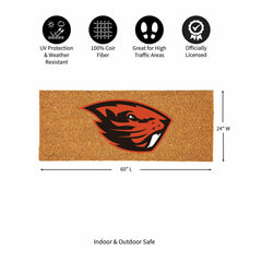 Oregon State University Extra Large Full Color Coir Mat, 60"x24"