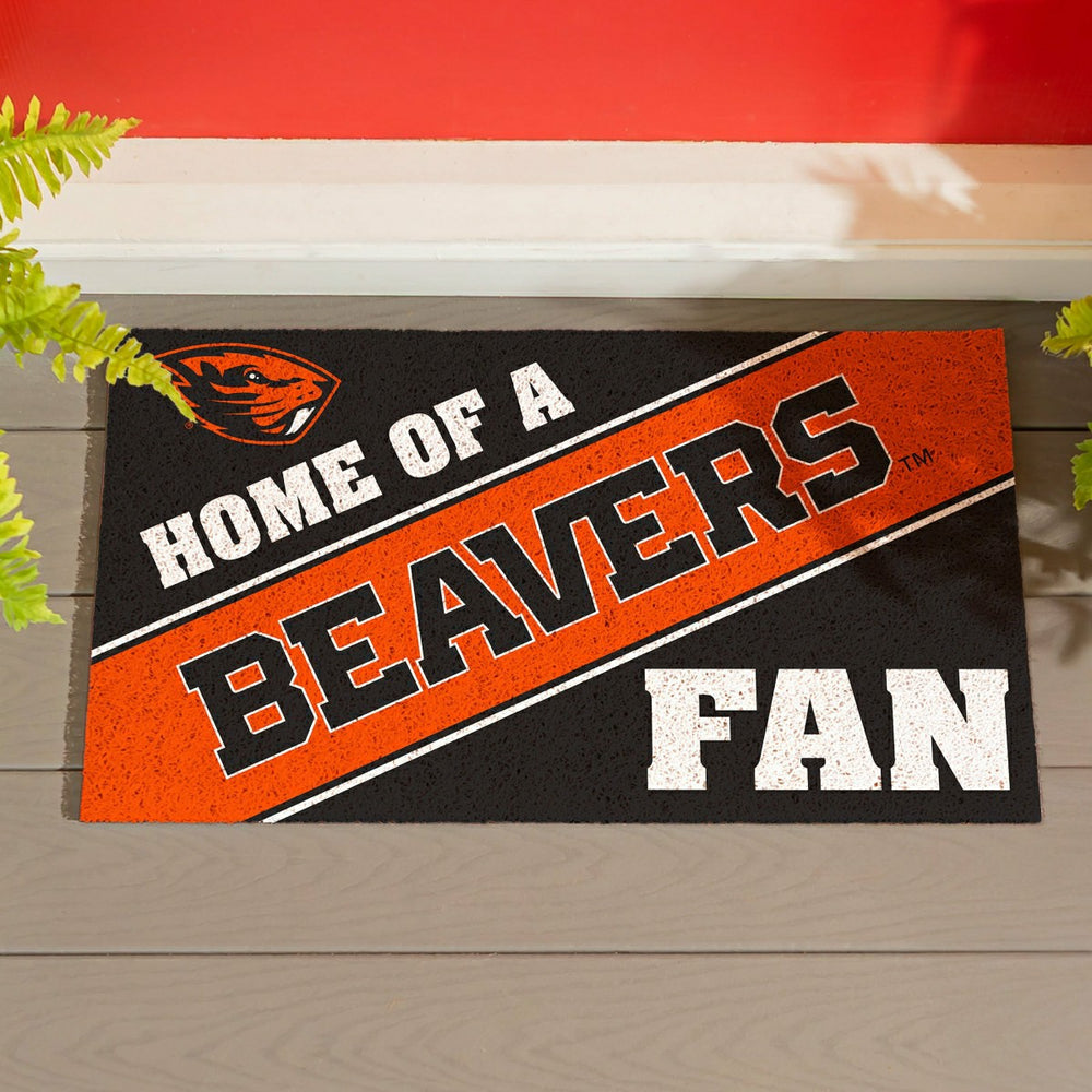 Oregon State University, PVC Mat COLOR, Home of a Fan