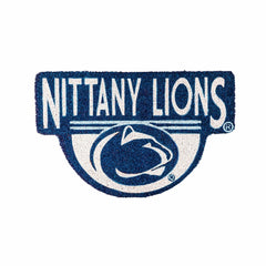 NCAA Team Shaped Coir Door Mat, Penn State Nittany Lions