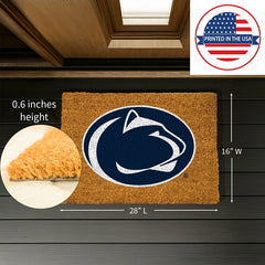 Coir Mat, 16"x28", Penn State