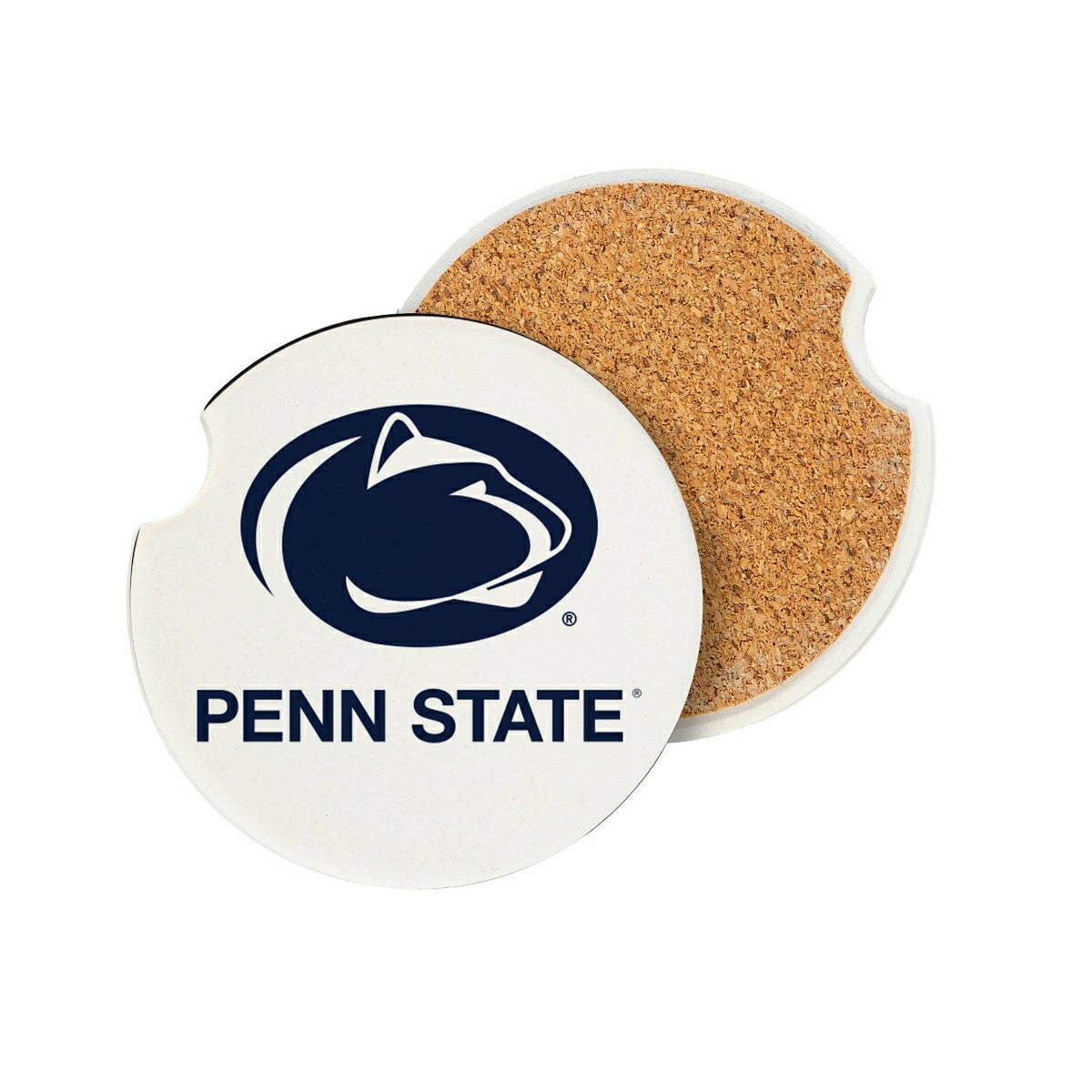 Penn State Car Coaster Set, 2pc