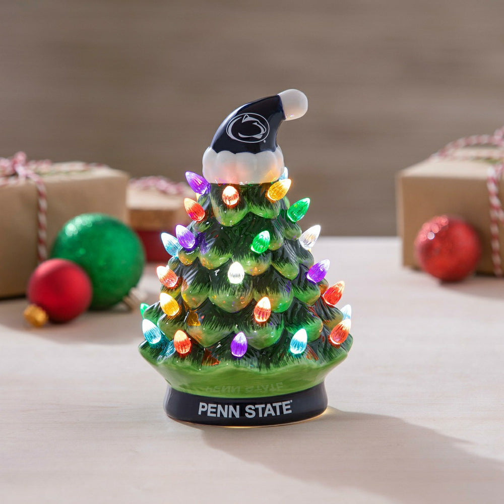 8" LED Ceramic Christmas Tree, Penn State
