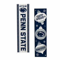 47" Double Sided Leaner, Penn State, Christmas