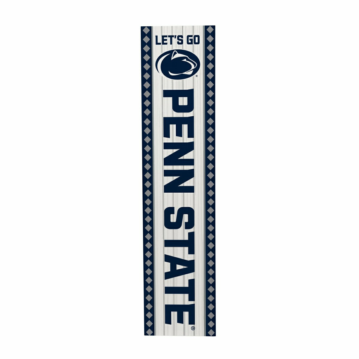 47" Double Sided Leaner, Penn State, Christmas