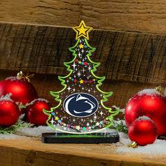 Penn State College Holiday Tree Desklite LED Decor