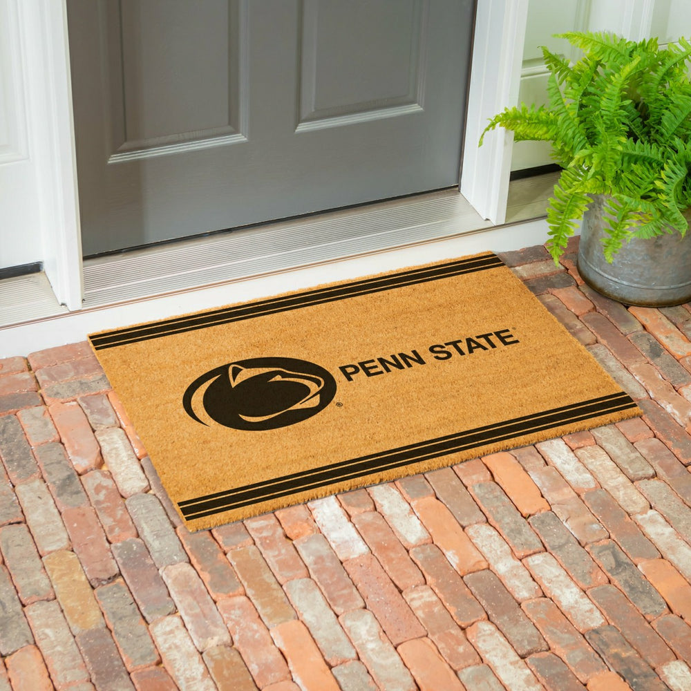 Penn State Large One Color Coir Mat, 36"x24"