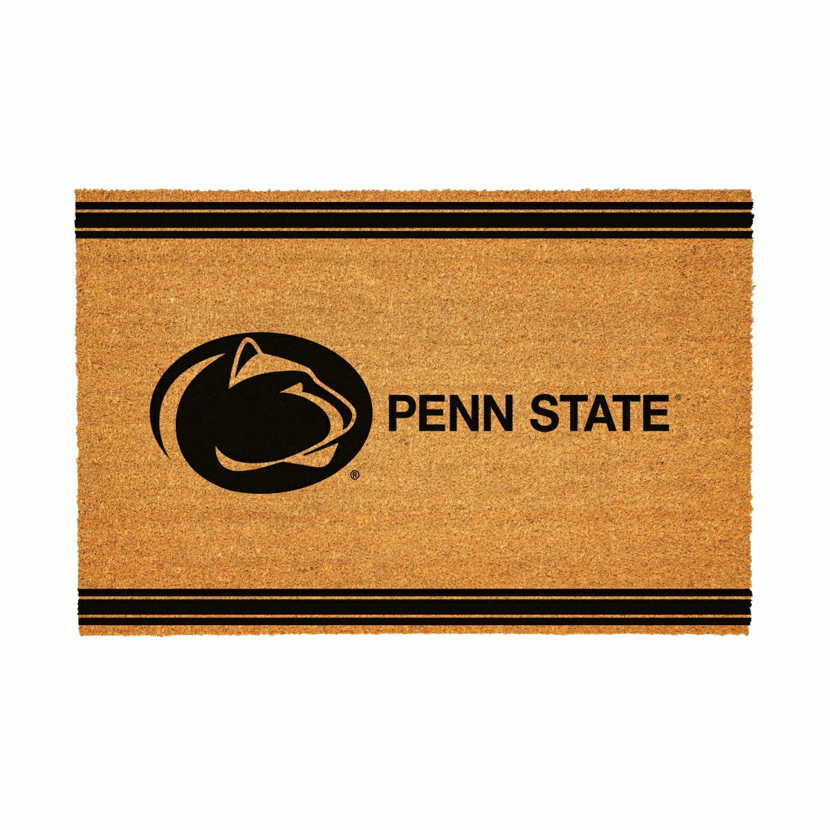 Penn State Large One Color Coir Mat, 36"x24"