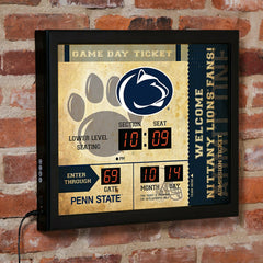 Scoreboard Wall Clock, Penn State