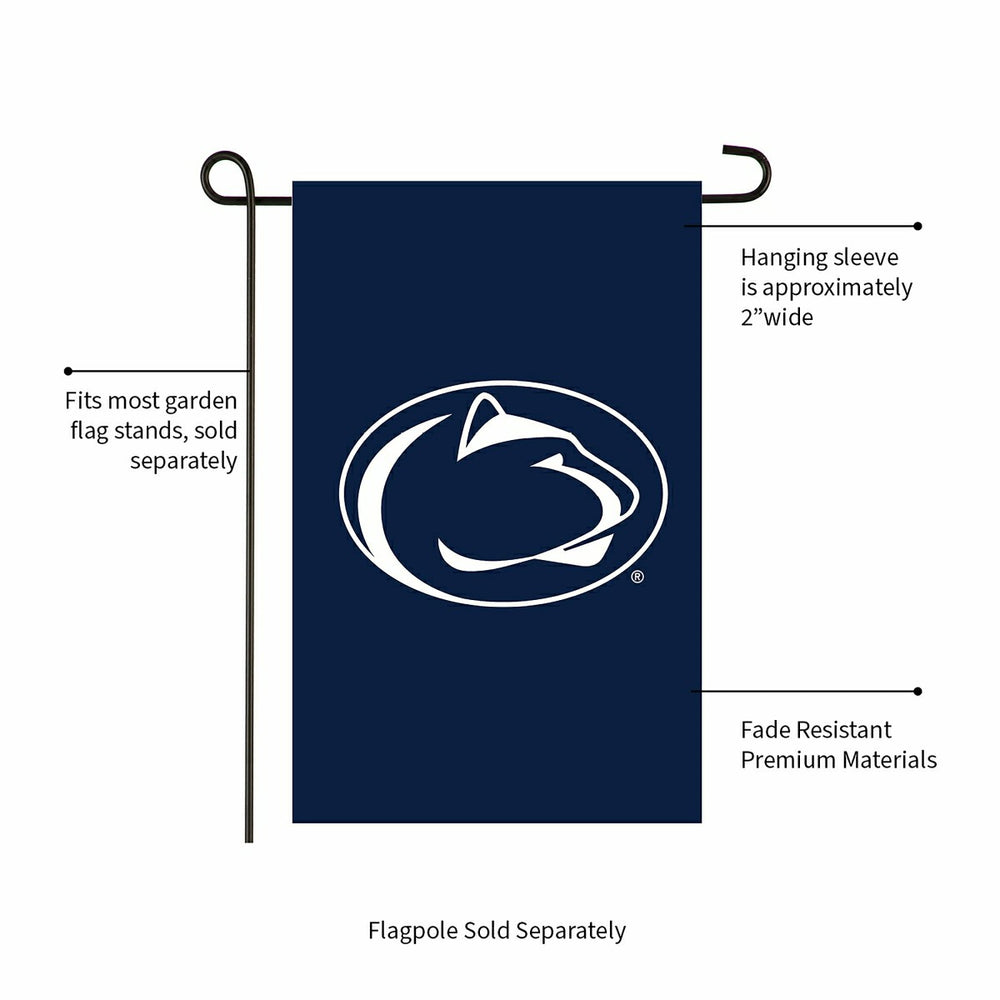 Penn State Applique Garden Flag