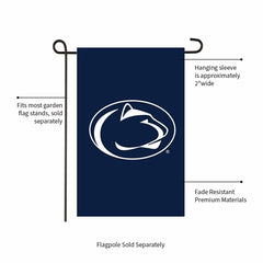 Penn State Applique Garden Flag