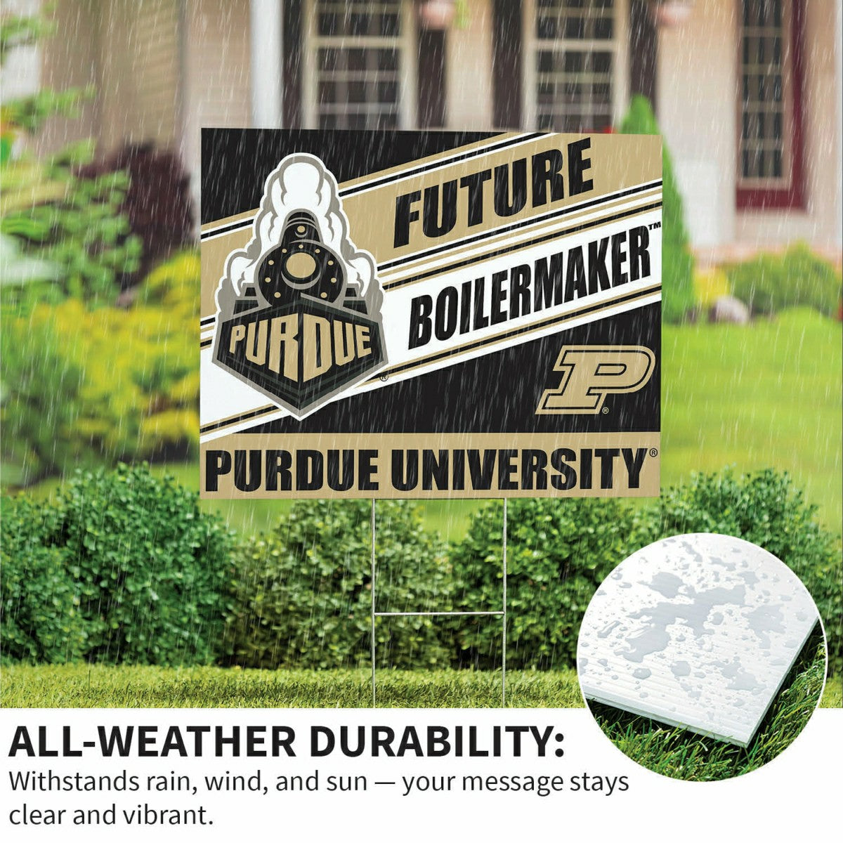 Purdue University Coroplast Yard Sign, Future Student
