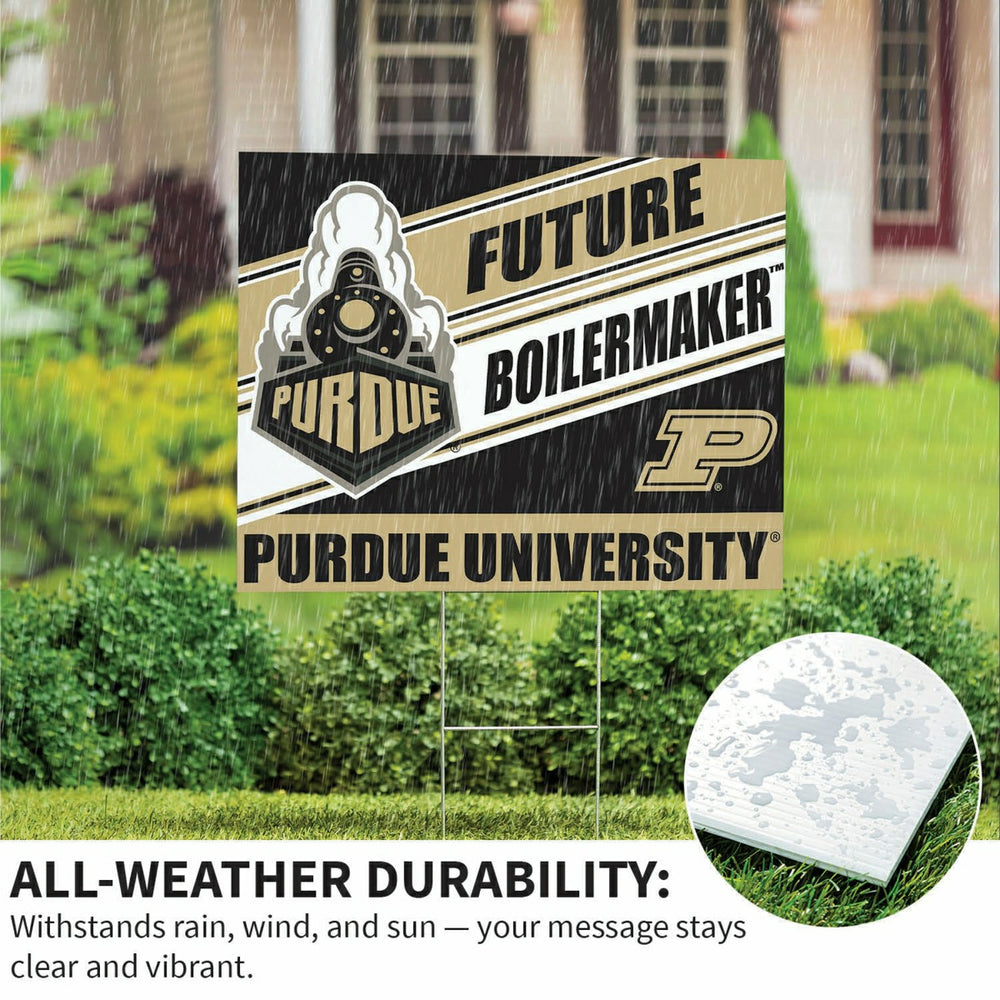 Purdue University Coroplast Yard Sign, Future Student