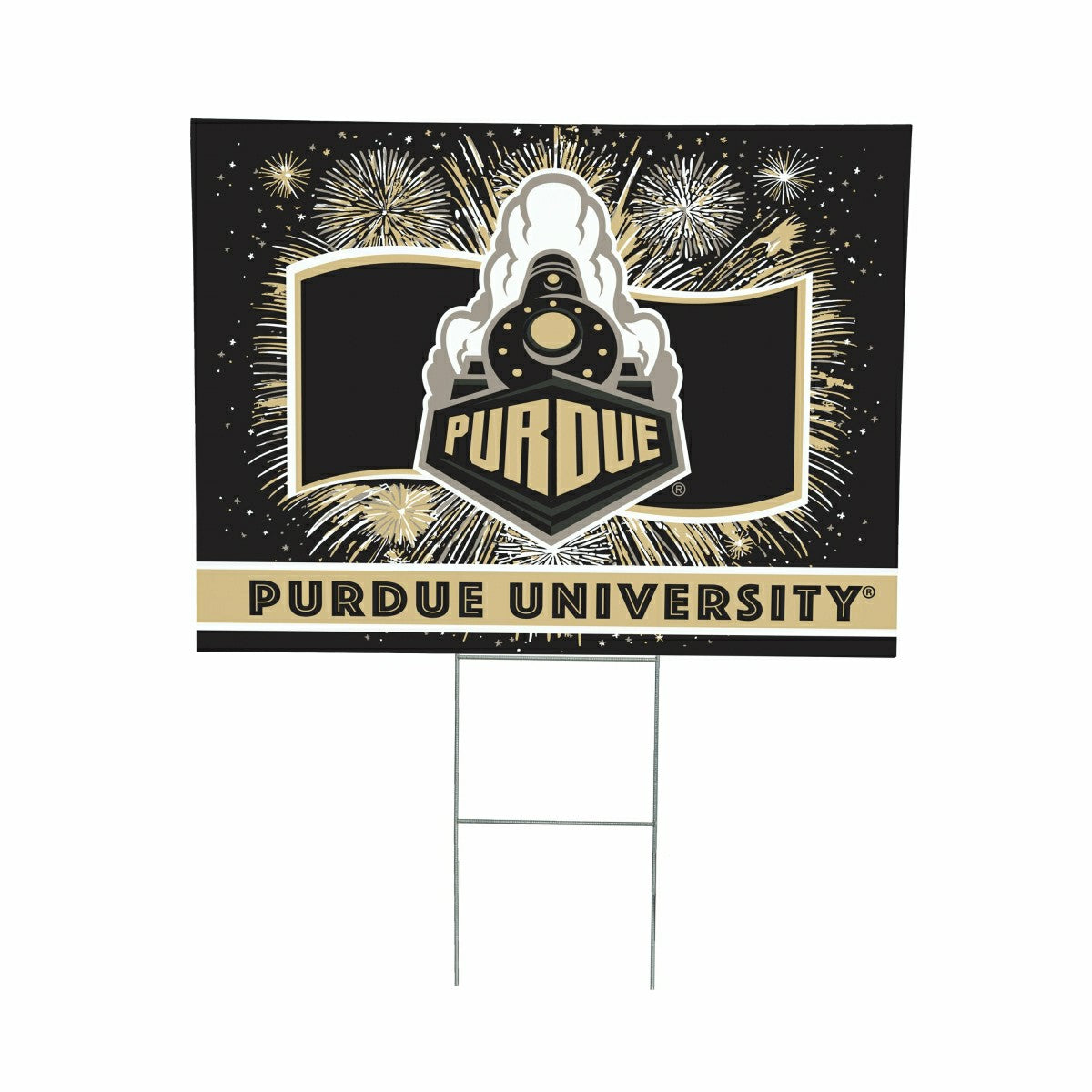 Purdue University Yard Sign, Patriotic