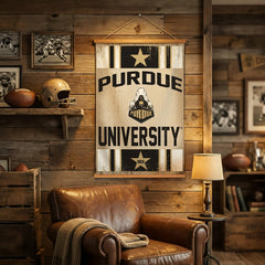 Purdue University, Canvas Wall Tapestry, Medium, 36x24