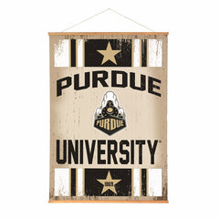 Purdue University, Canvas Wall Tapestry, Large, 54x36
