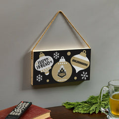 Purdue University Holiday Wood Wall Sign, 6x11