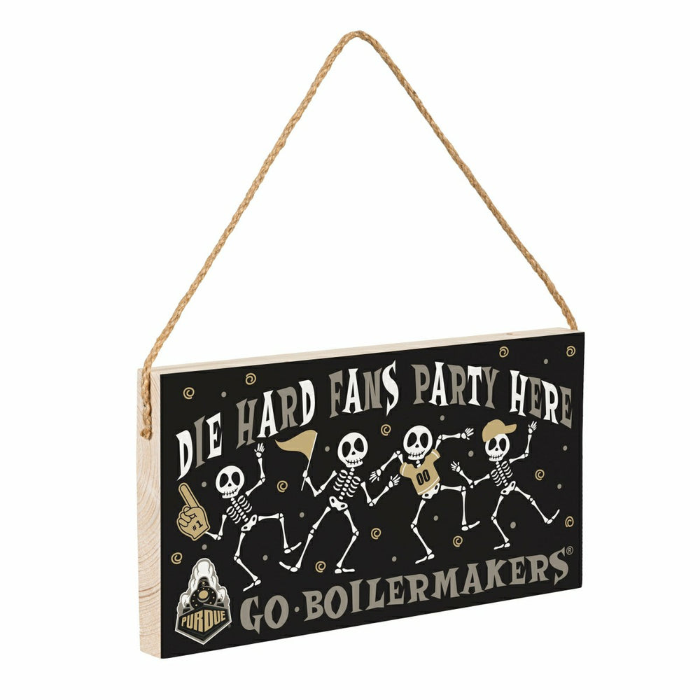 Purdue University Halloween Wood Wall Sign, 6x11