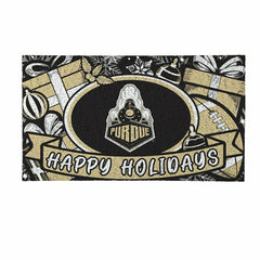 Purdue University Holiday PVC Mat, 28"x16"