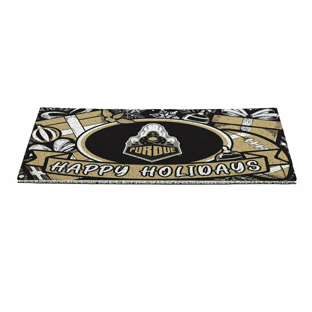 Purdue University Holiday PVC Mat, 28"x16"