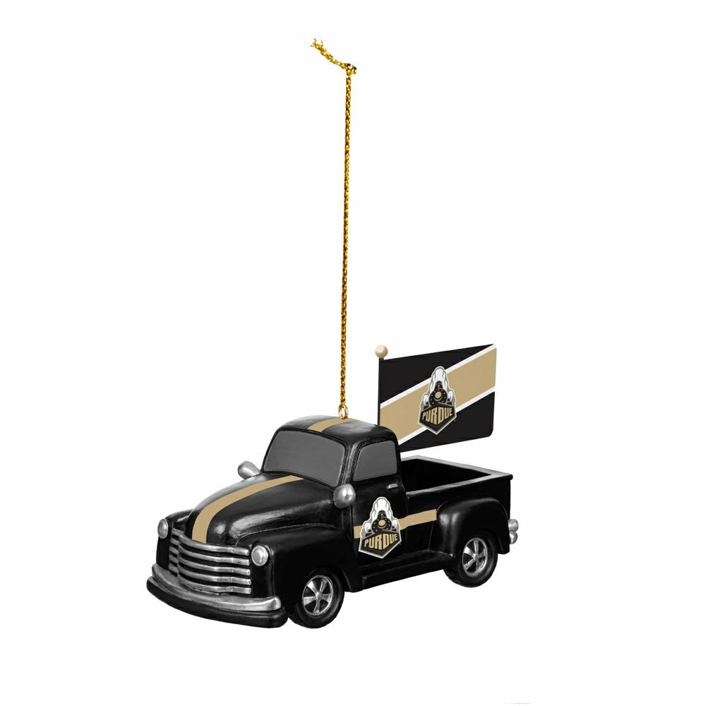 Purdue University Rally Truck Ornament, Set of 2