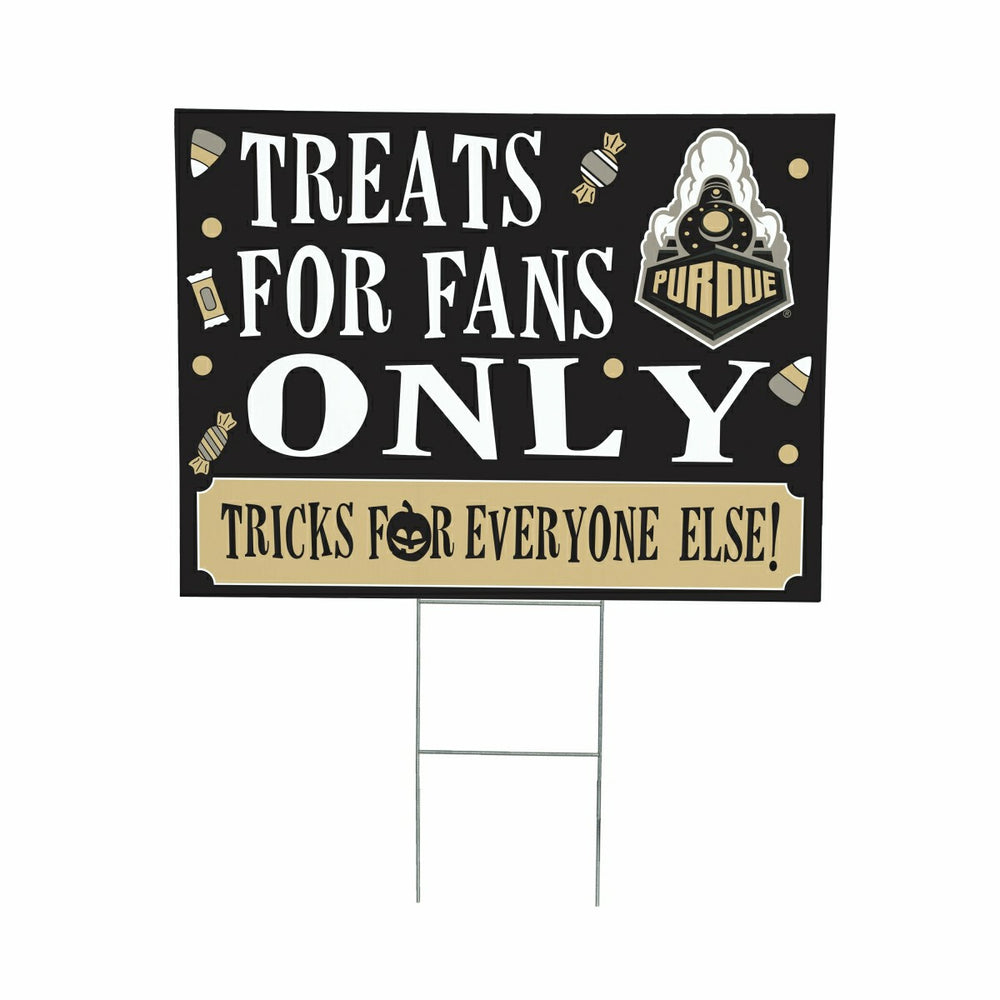 Purdue University Yard Sign, Halloween Treats for Fans