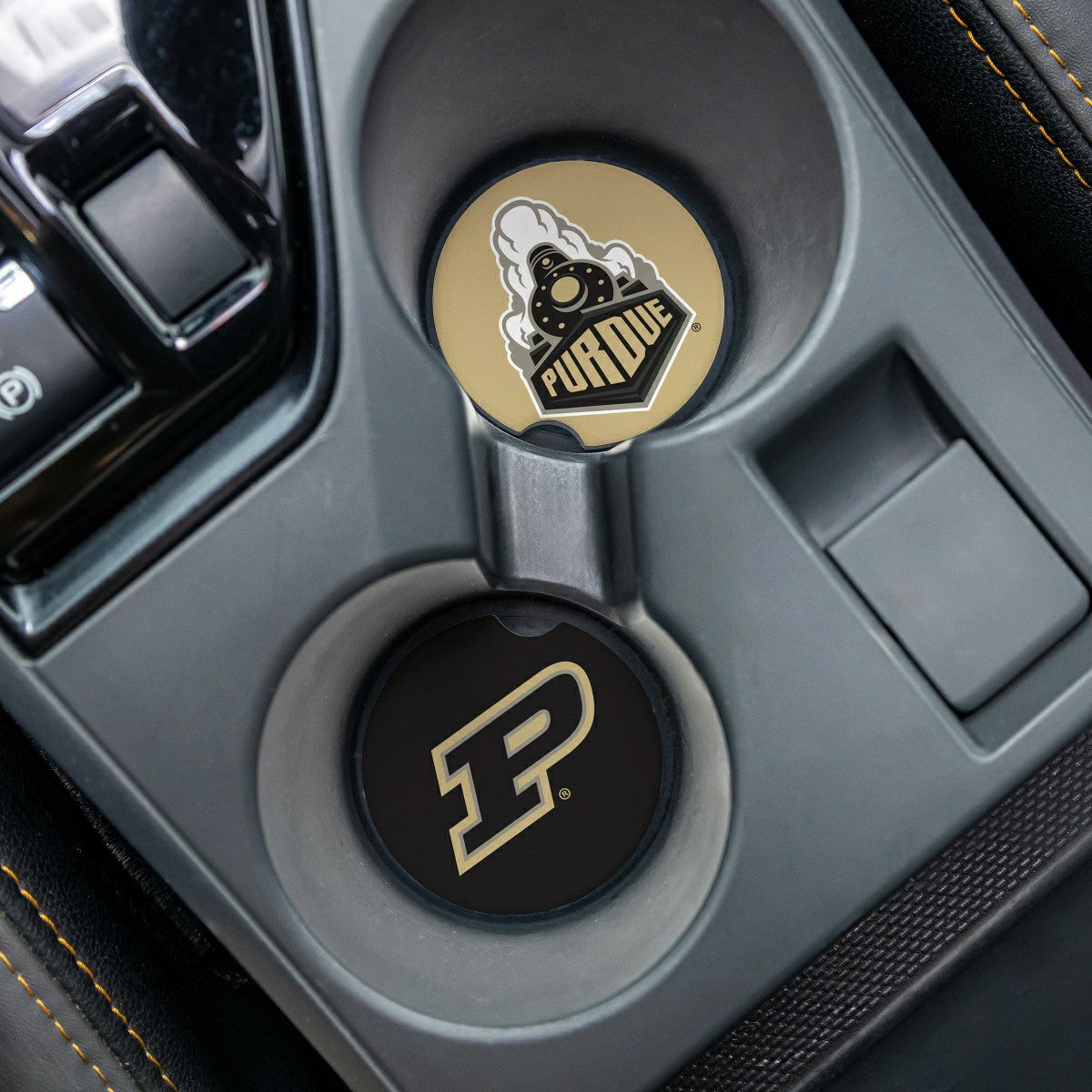 Purdue University Car Coaster Set, 2pc