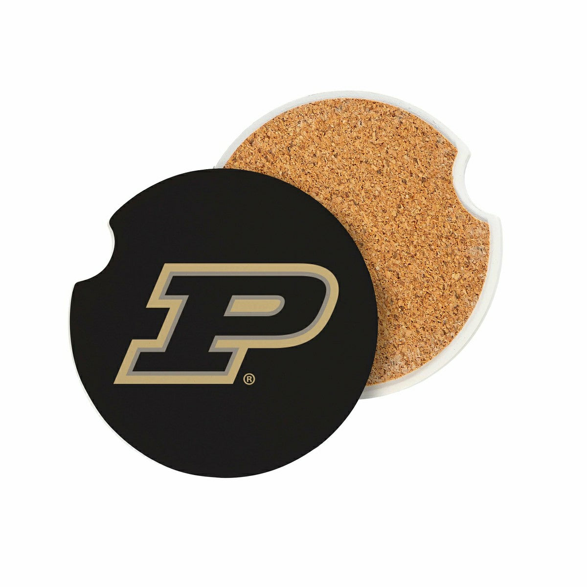 Purdue University Car Coaster Set, 2pc