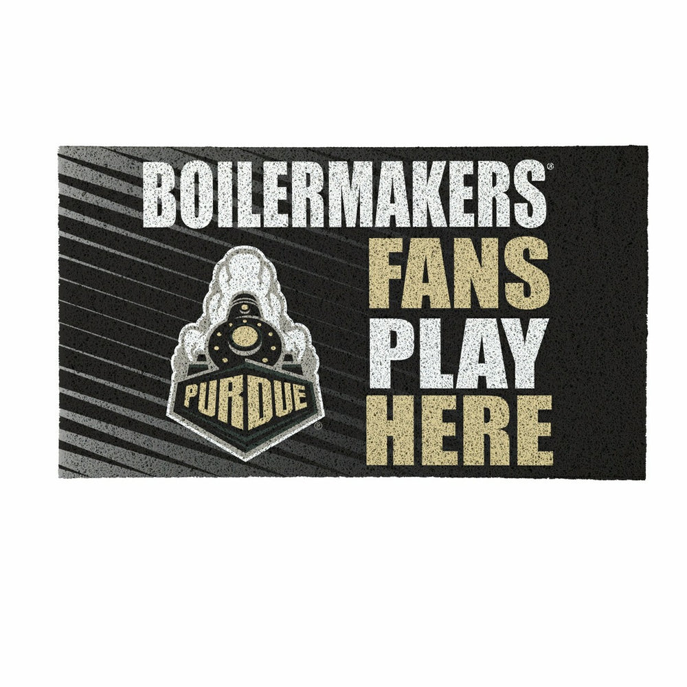 Purdue University Fan Mat, 28"x16"
