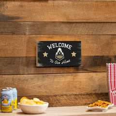Purdue University Wood Wall Sign, 6x11