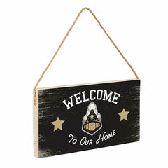 Purdue University Wood Wall Sign, 6x11