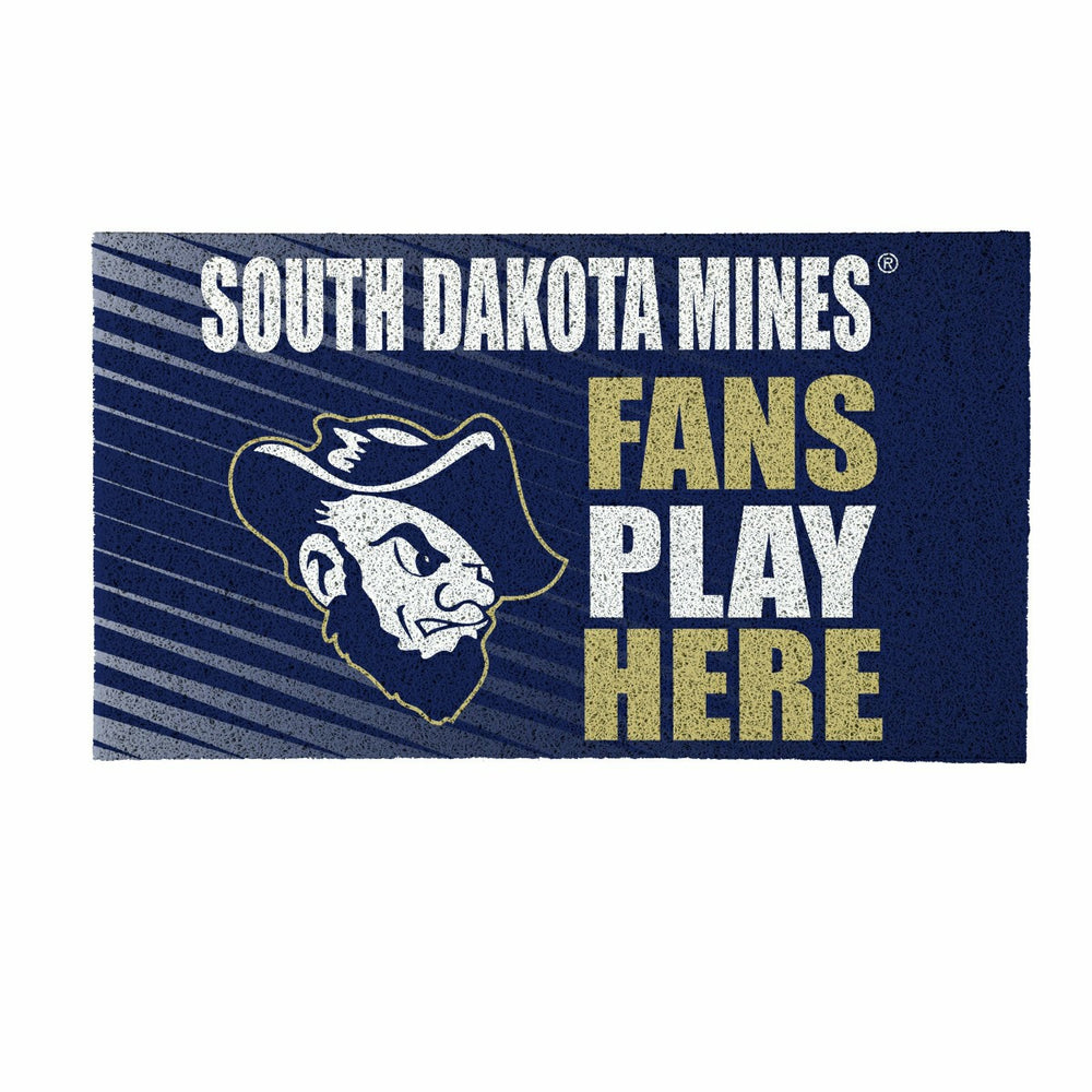 South Dakota School of Mining and Technology Fan Mat, 28"x16"