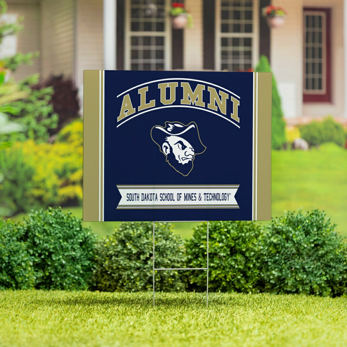 South Dakota School of Mines & Technology Coroplast Yard Sign Alumni