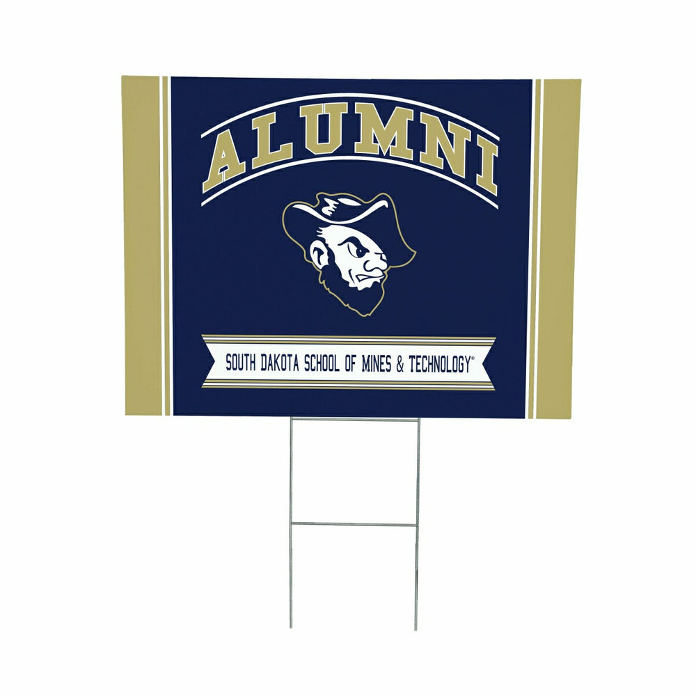 South Dakota School of Mines & Technology Coroplast Yard Sign Alumni