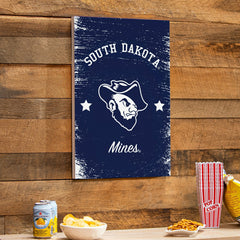 South Dakota School of Mining and Technology Wood Wall Sign, 16x24