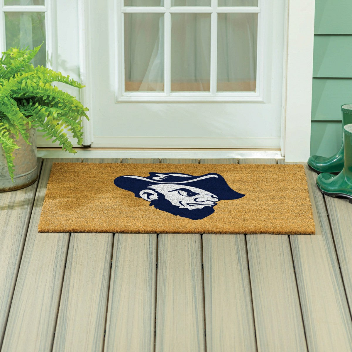 South Dakota School of Mines & Technology Large Full Color Coir Mat, 3