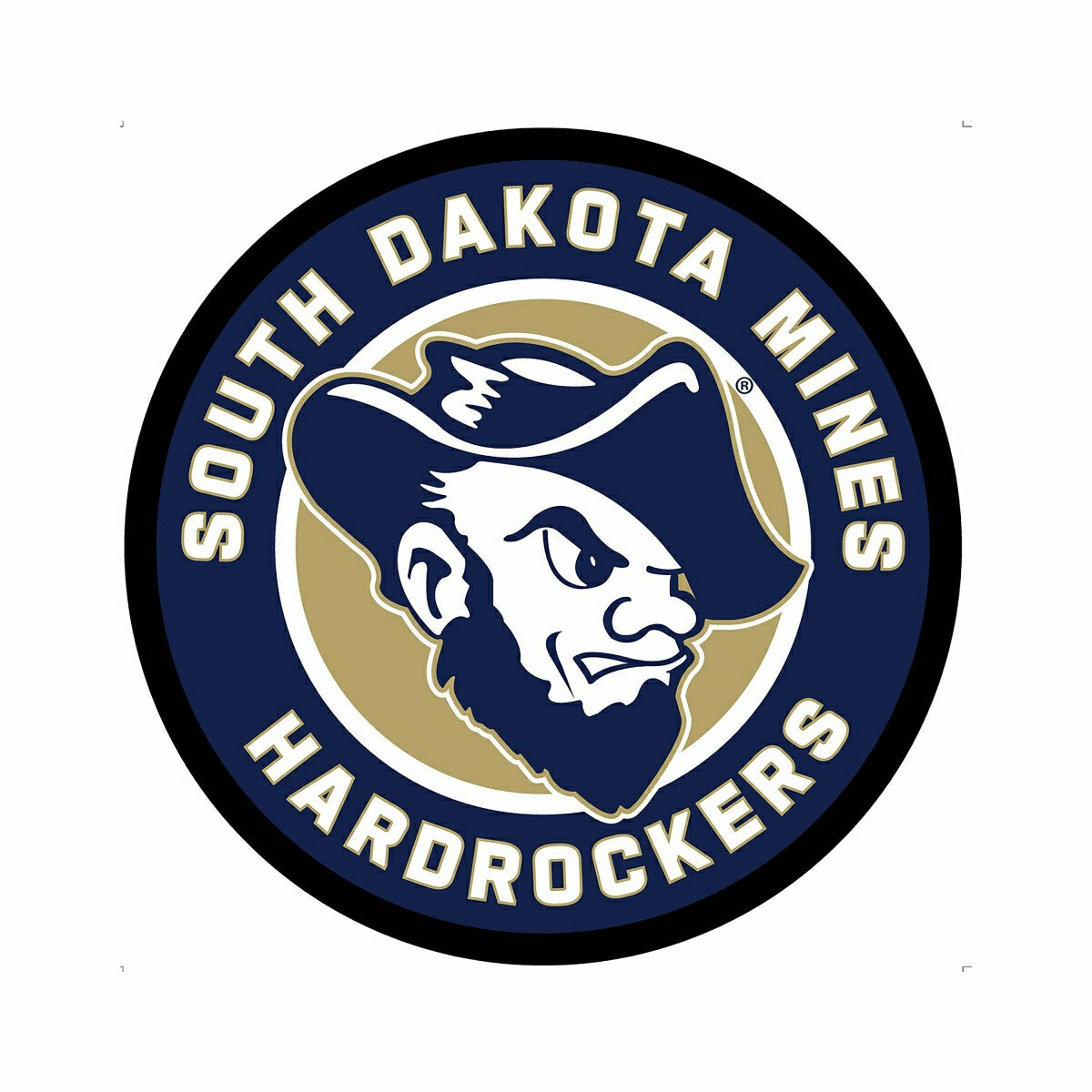 South Dakota School of Mining and Technology College Large Round Edgel