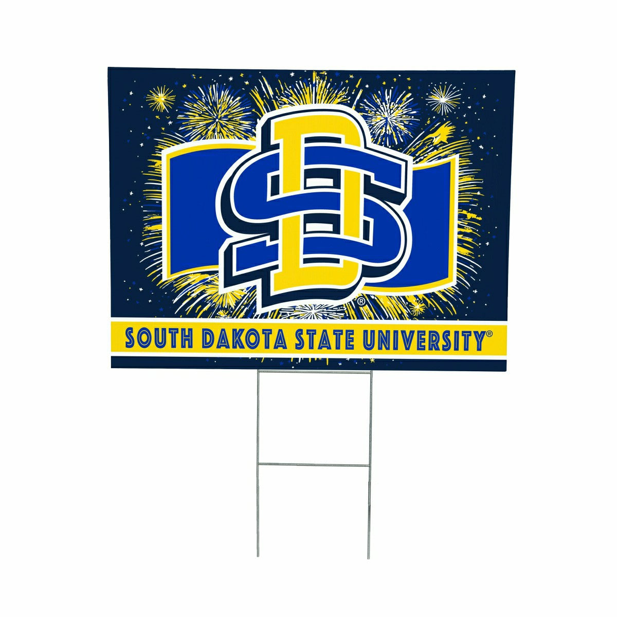 South Dakota State University Yard Sign, Patriotic
