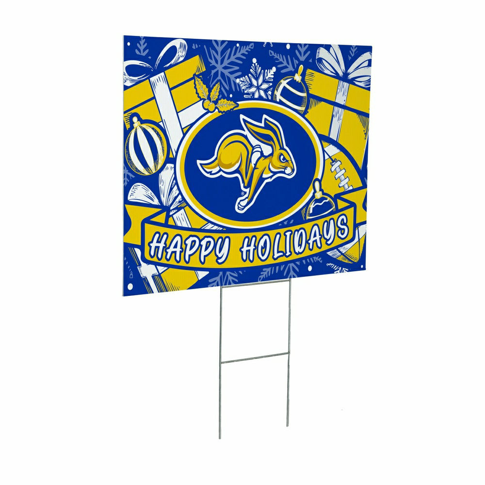 South Dakota State University Coroplast Yard Sign, Holiday