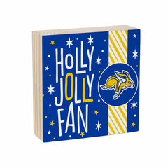 South Dakota State University Block, Holiday, 6x6