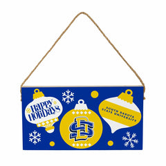 South Dakota State University Holiday Wood Wall Sign, 6x11