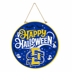 South Dakota State University Halloween Round Door Décor with Hanging