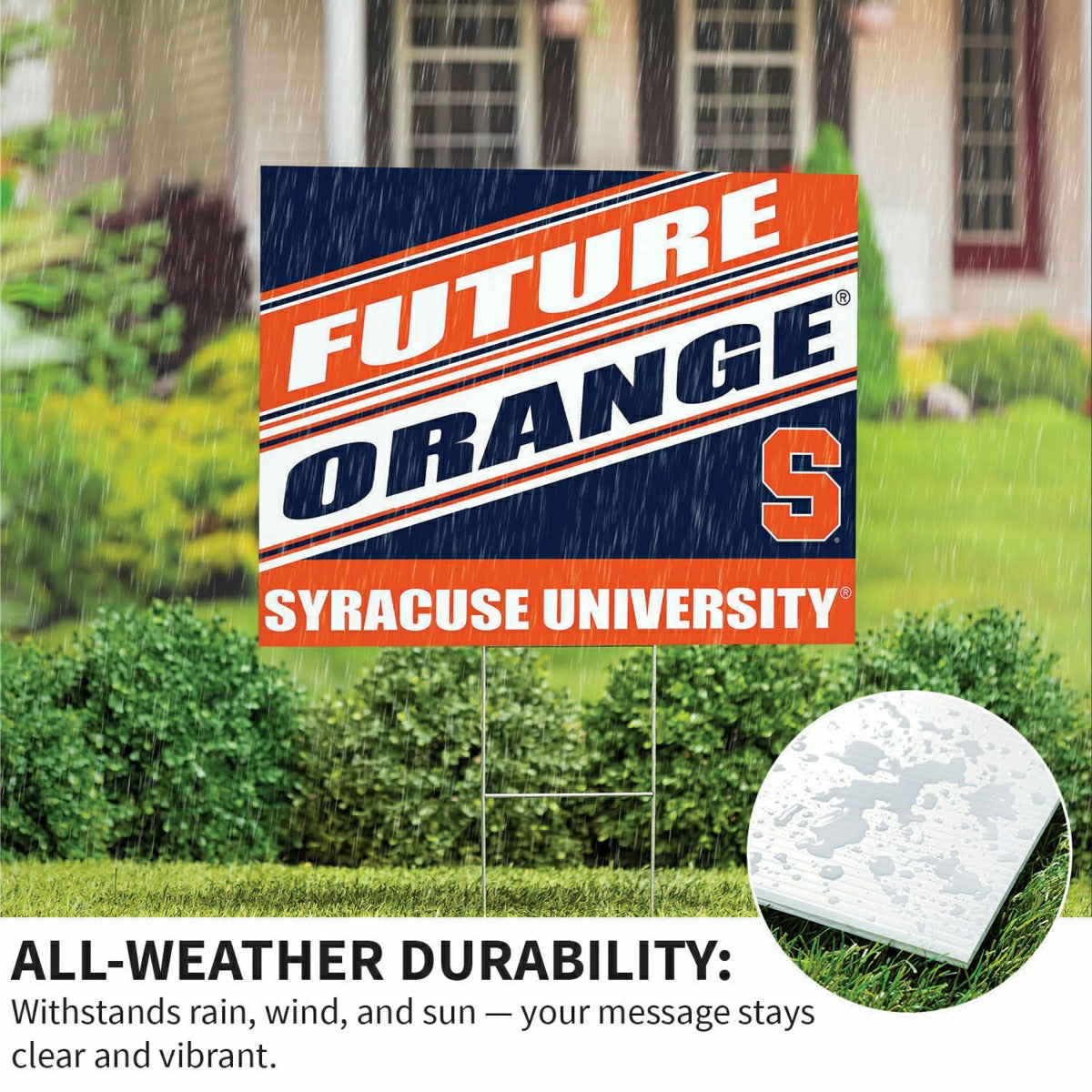 Syracuse University Coroplast Yard Sign, Future Student