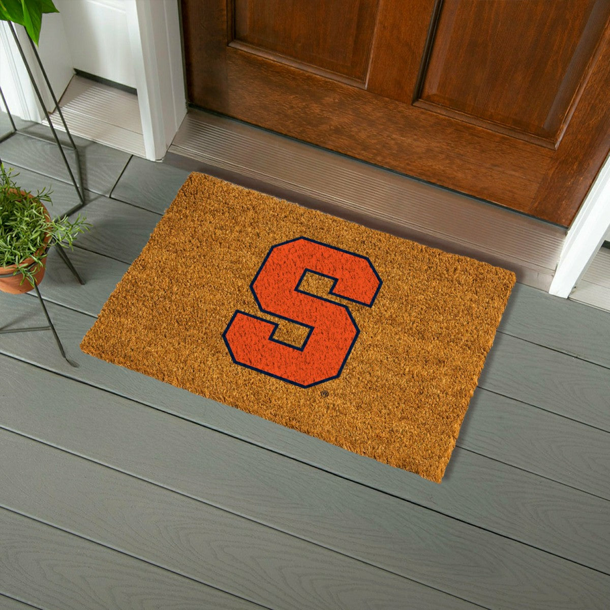 Coir Mat, 16"x28", Syracuse University