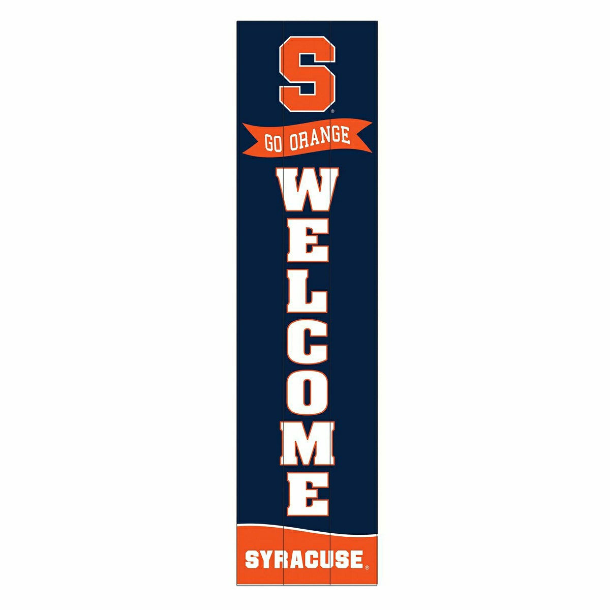 Syracuse University Large Single Sided Leaner, 46"