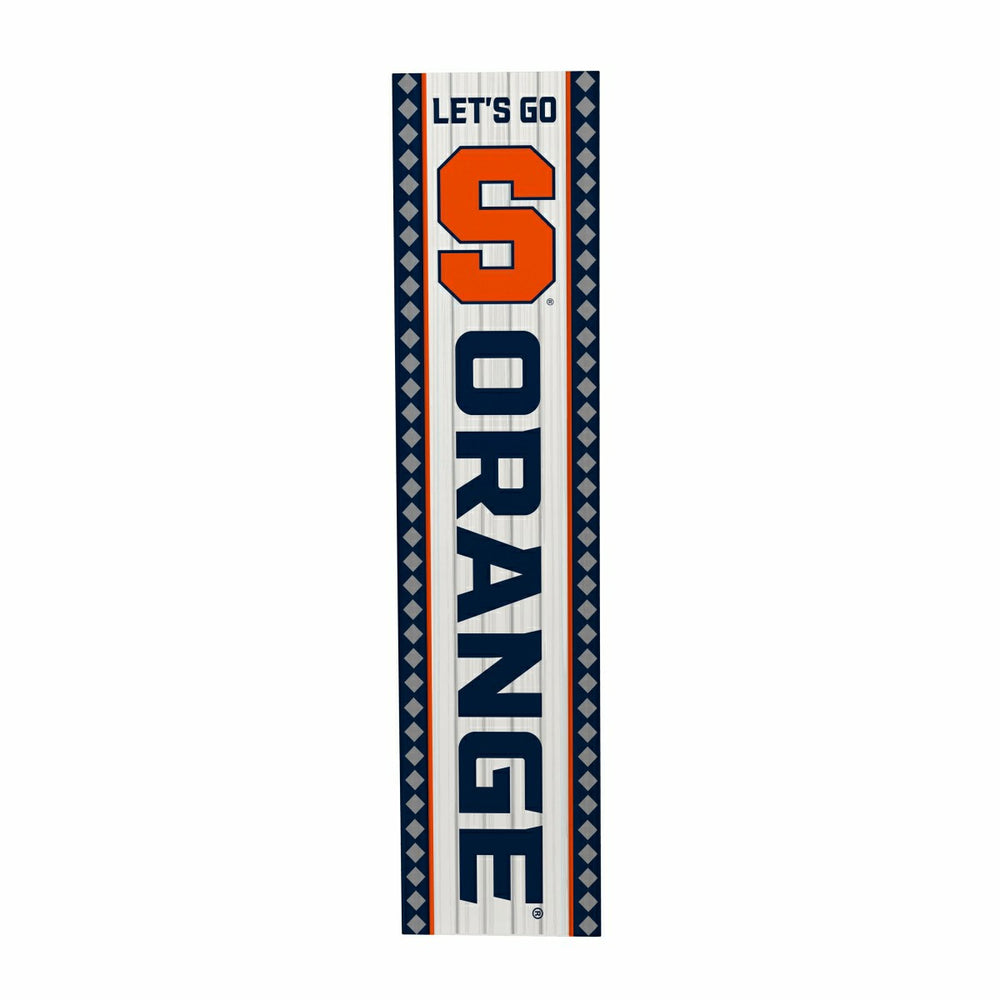 Syracuse University 47" Double Sided Leaner, Christmas