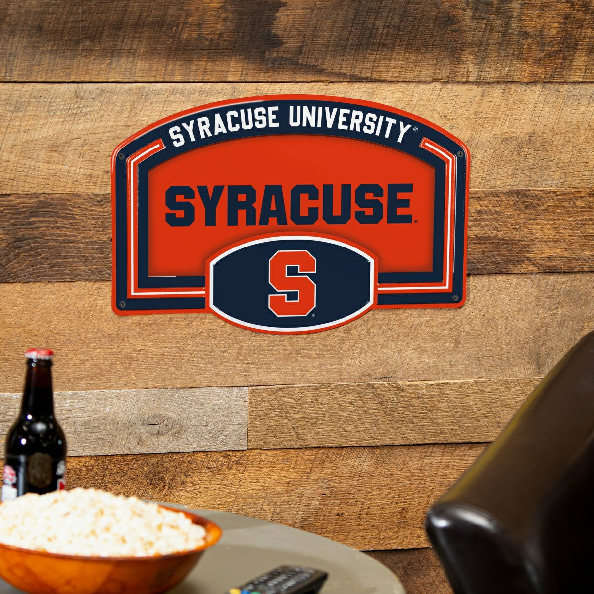 Syracuse University USA Embossed Steel Wall Sign, 11" x 17"