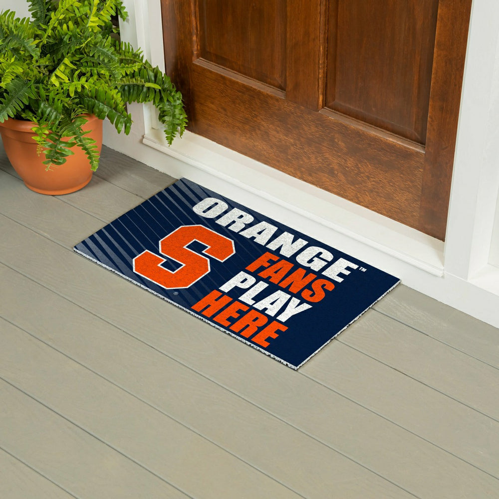 Syracuse University Fan Mat, 28"x16"
