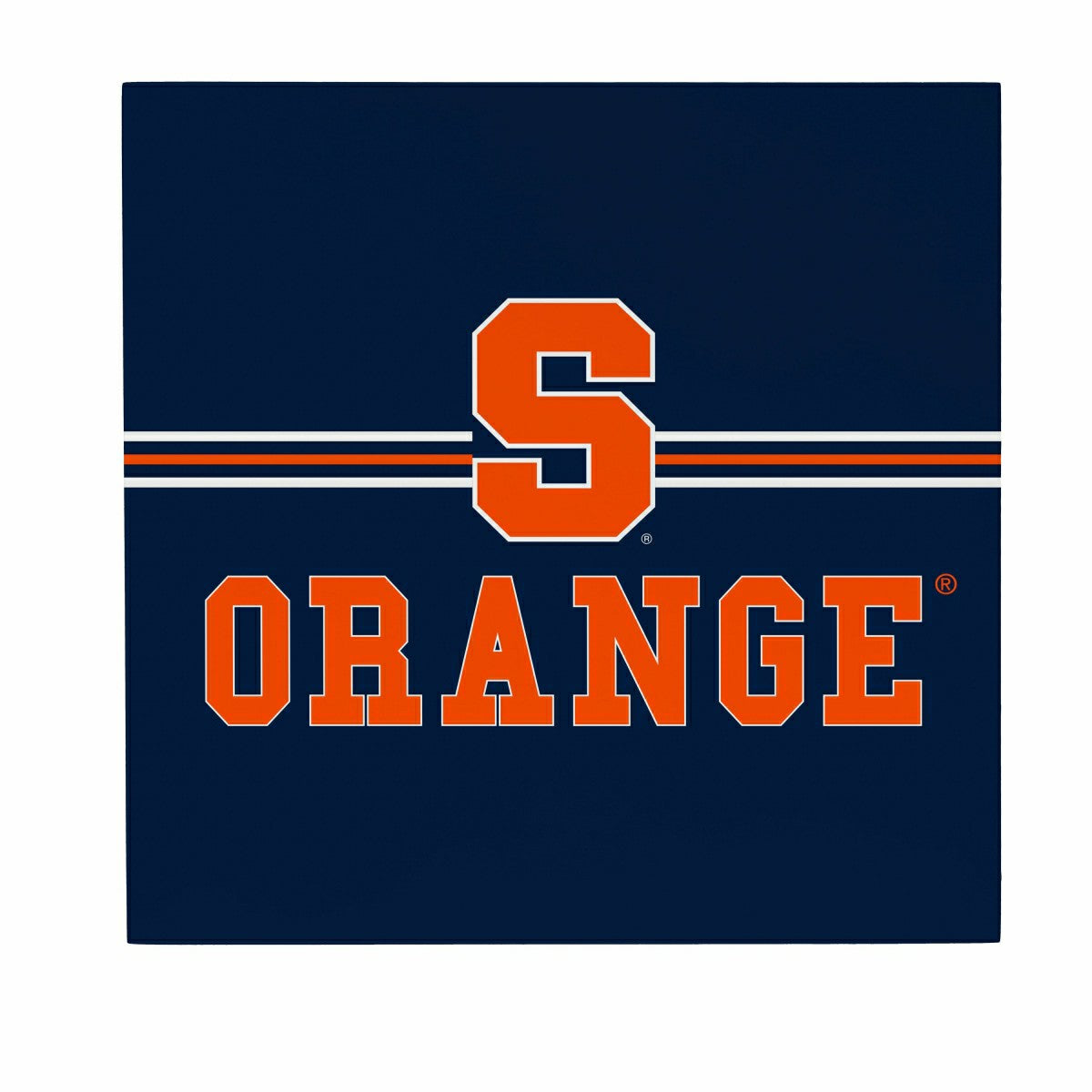 Syracuse University Wood Wall Sign, 12x12