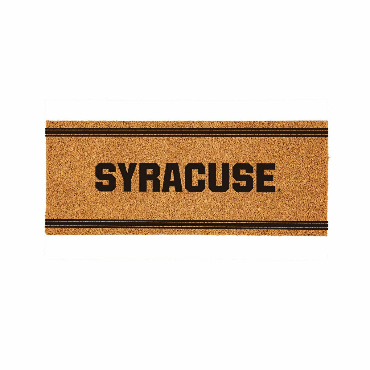 Syracuse University Extra Large One Color Coir Mat, 60"x24"