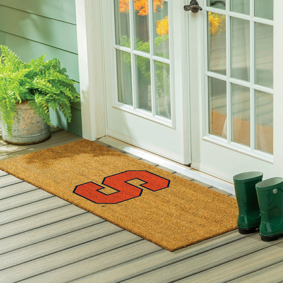 Syracuse University Extra Large Full Color Coir Mat, 60"x24"